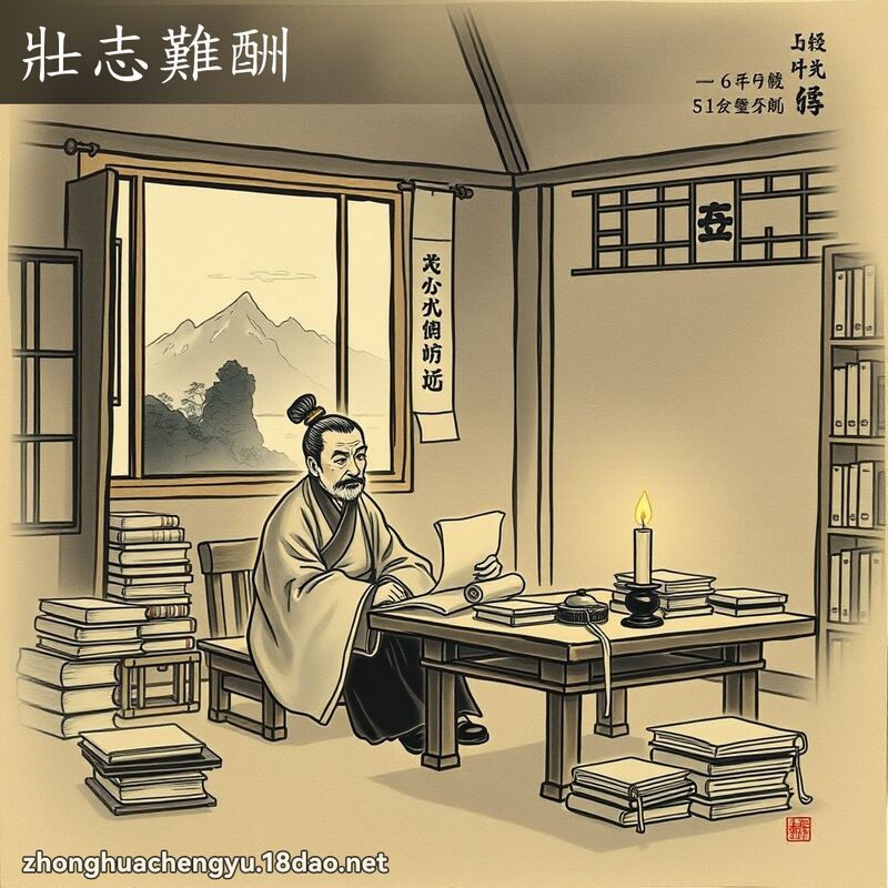 壯志難酬 配图