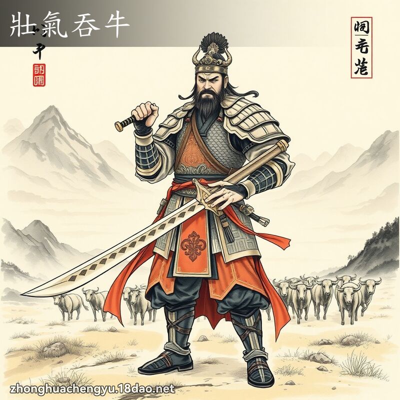 壯氣吞牛 配图