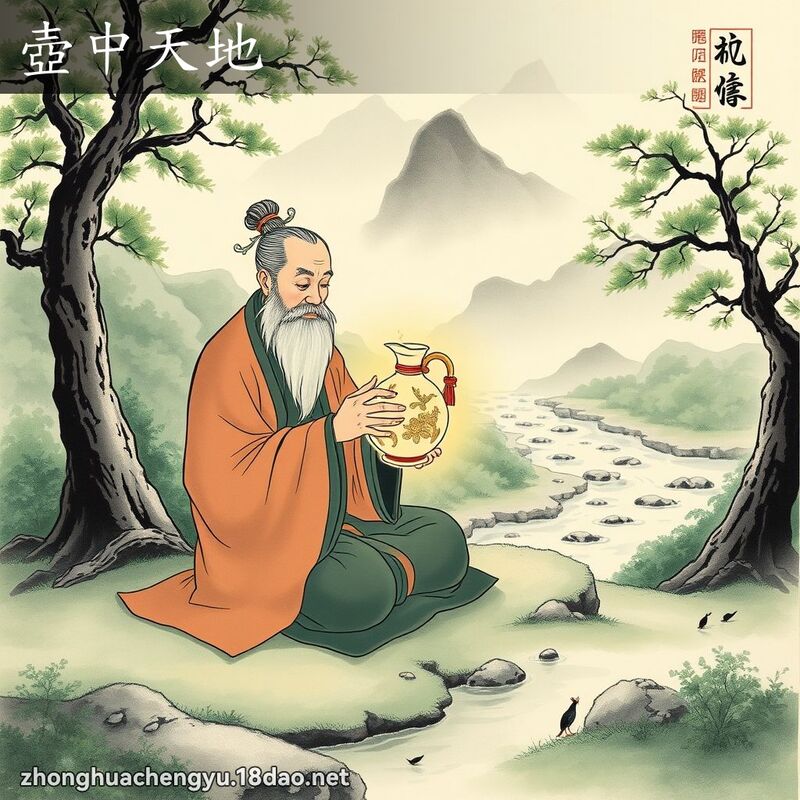 壺中天地 配图