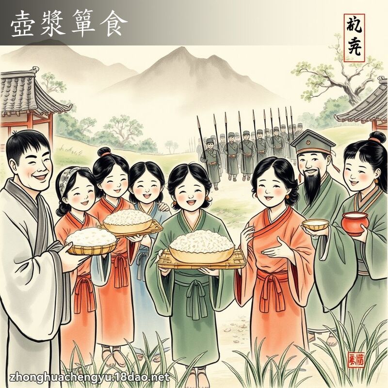 壺漿簞食 配图