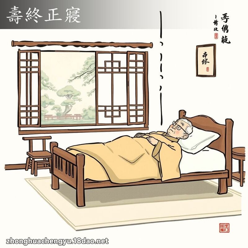 壽終正寢 配图