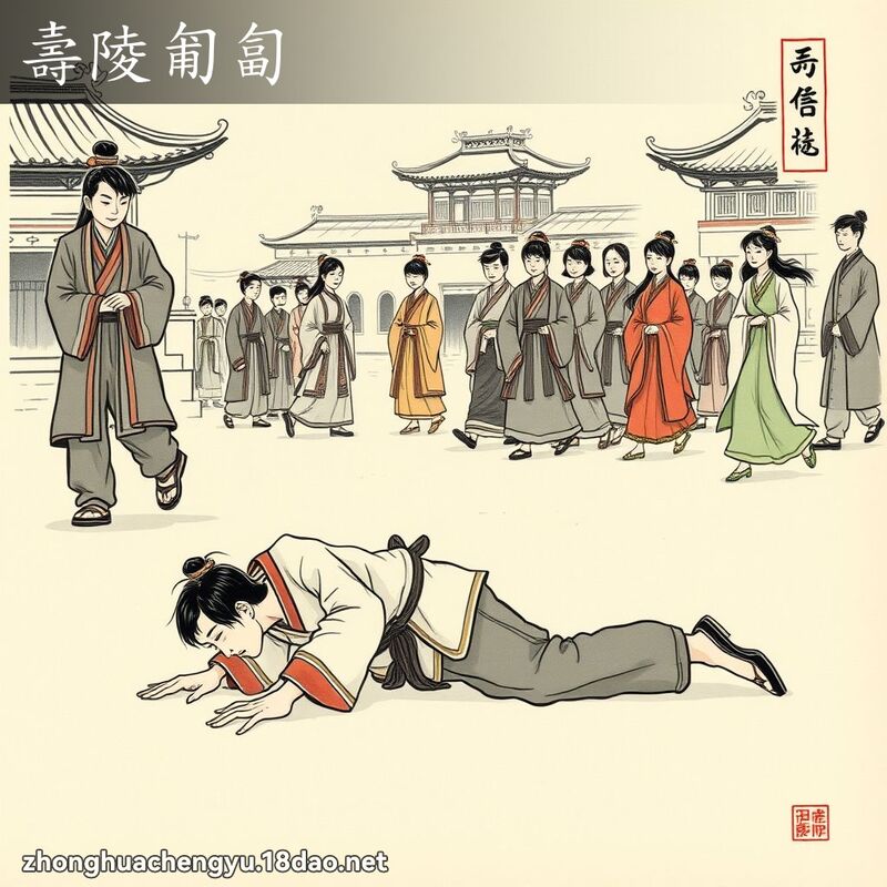 壽陵匍匐 配图