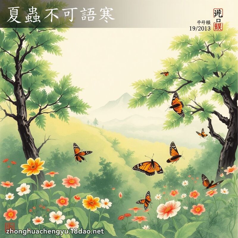 夏蟲不可語寒 配图
