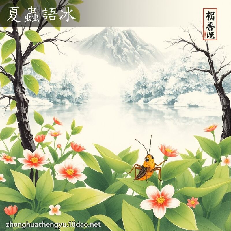 夏蟲語冰 配图