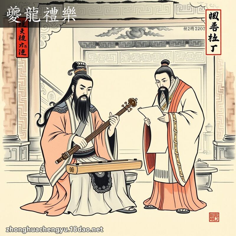 夔龍禮樂 配图
