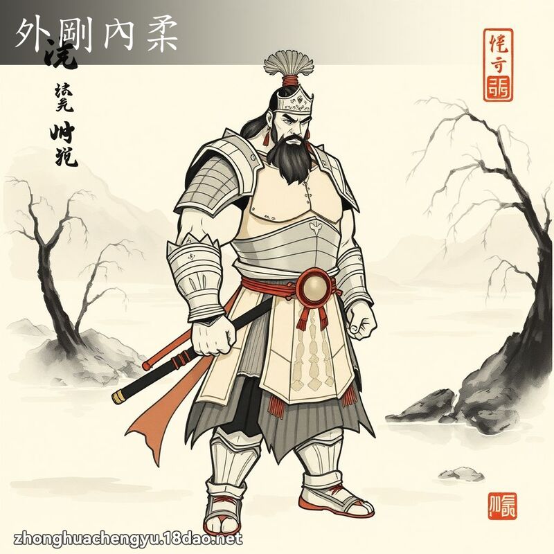 外剛內柔 配图