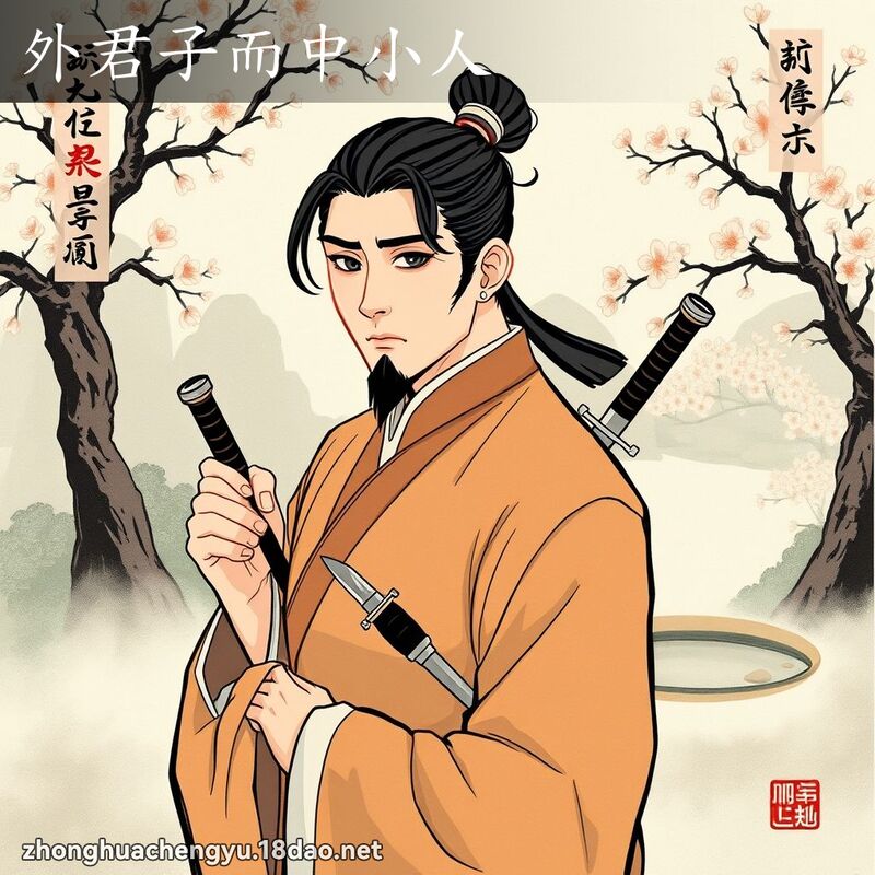 外君子而中小人 配图