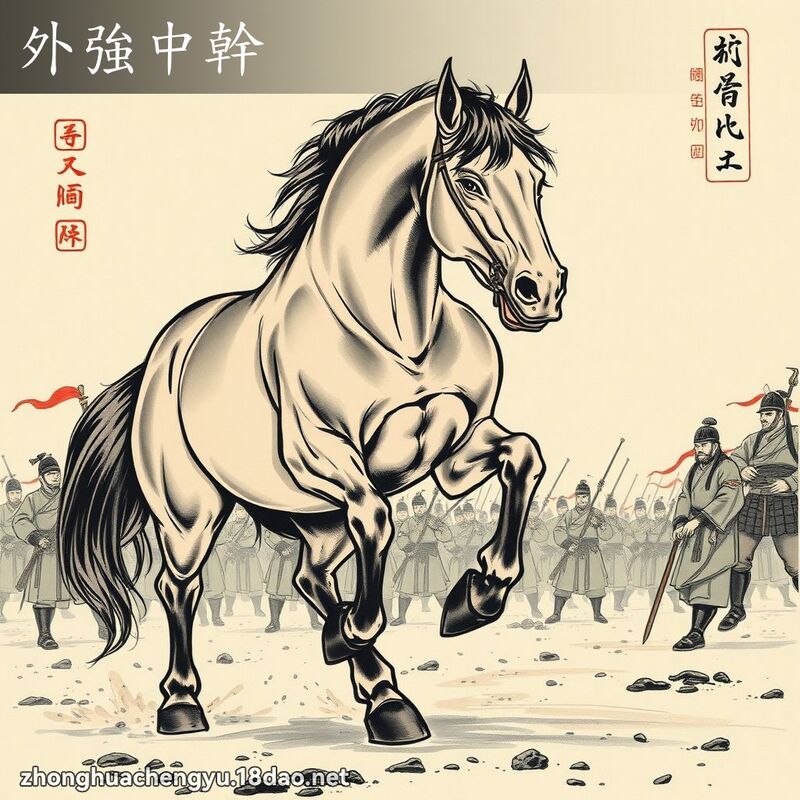 外強中幹 配图