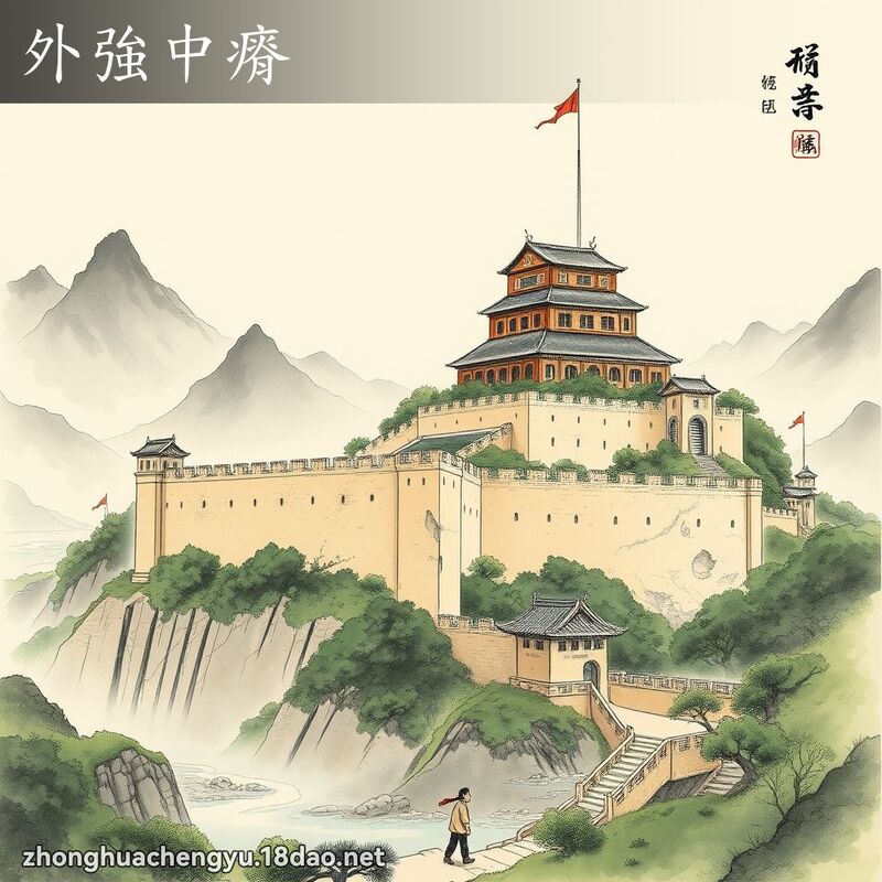 外強中瘠 配图