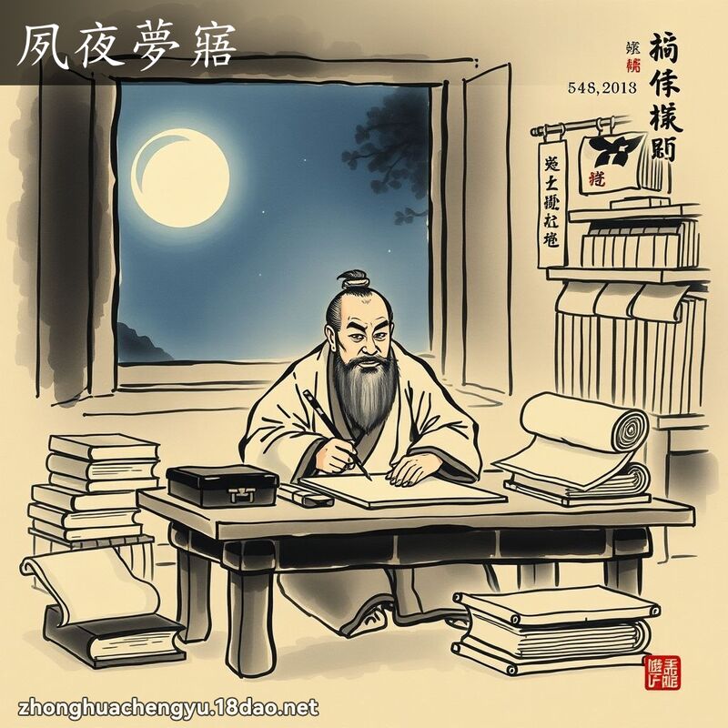 夙夜夢寤 配图