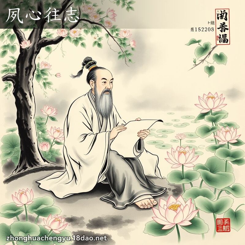 夙心往志 配图