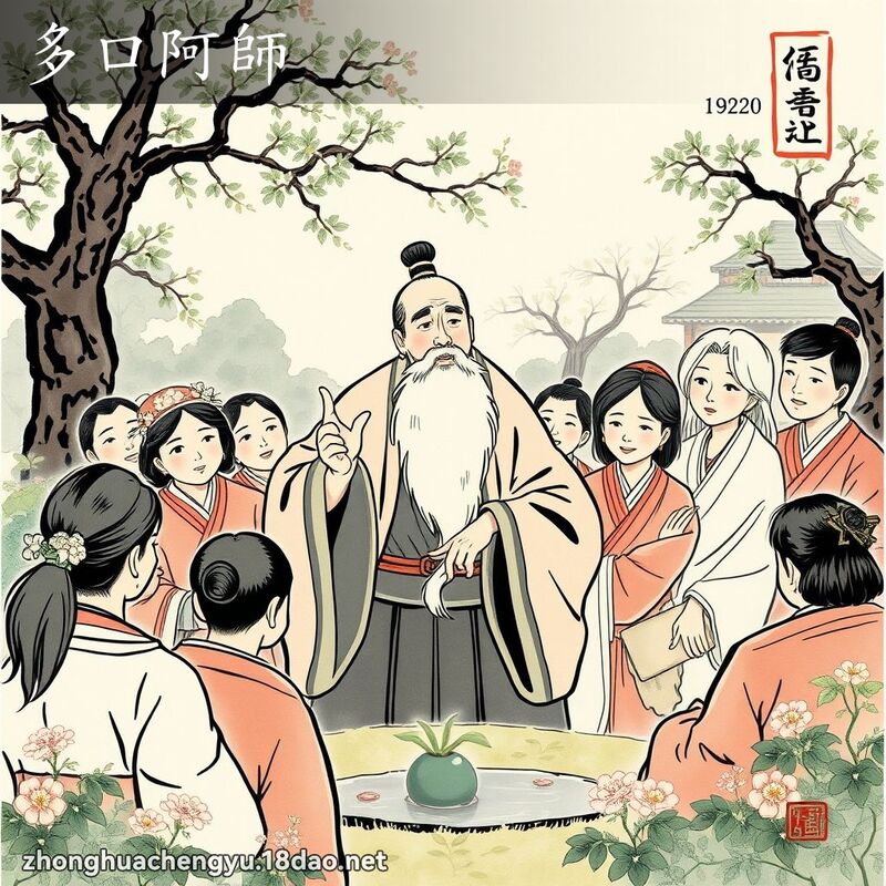 多口阿師 配图