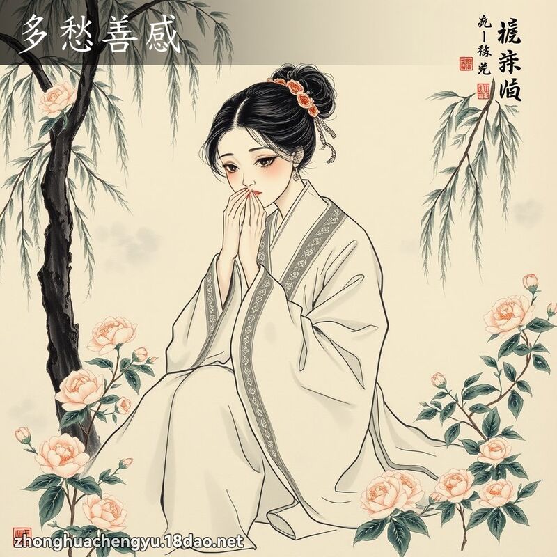 多愁善感 配图