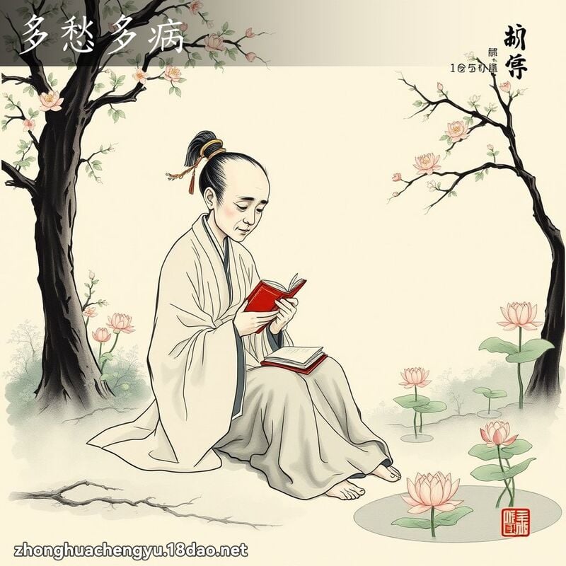 多愁多病 配图