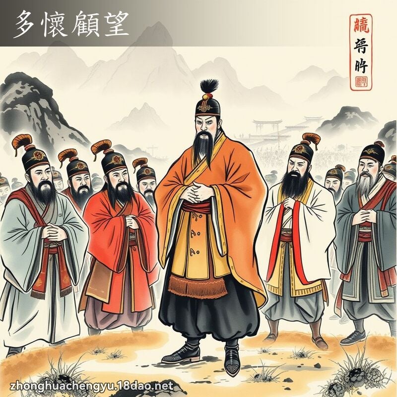 多懷顧望 配图