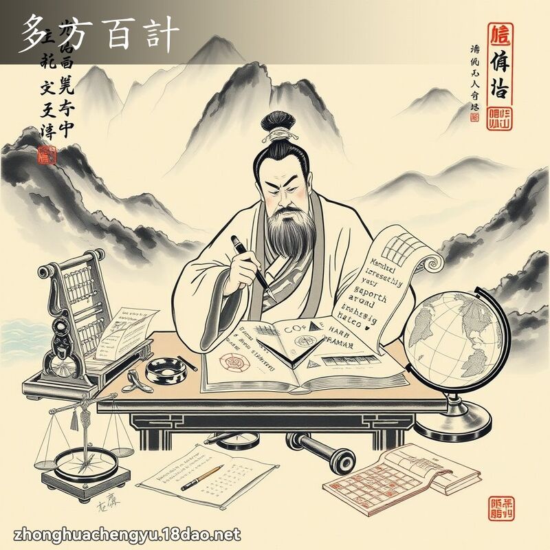 多方百計 配图