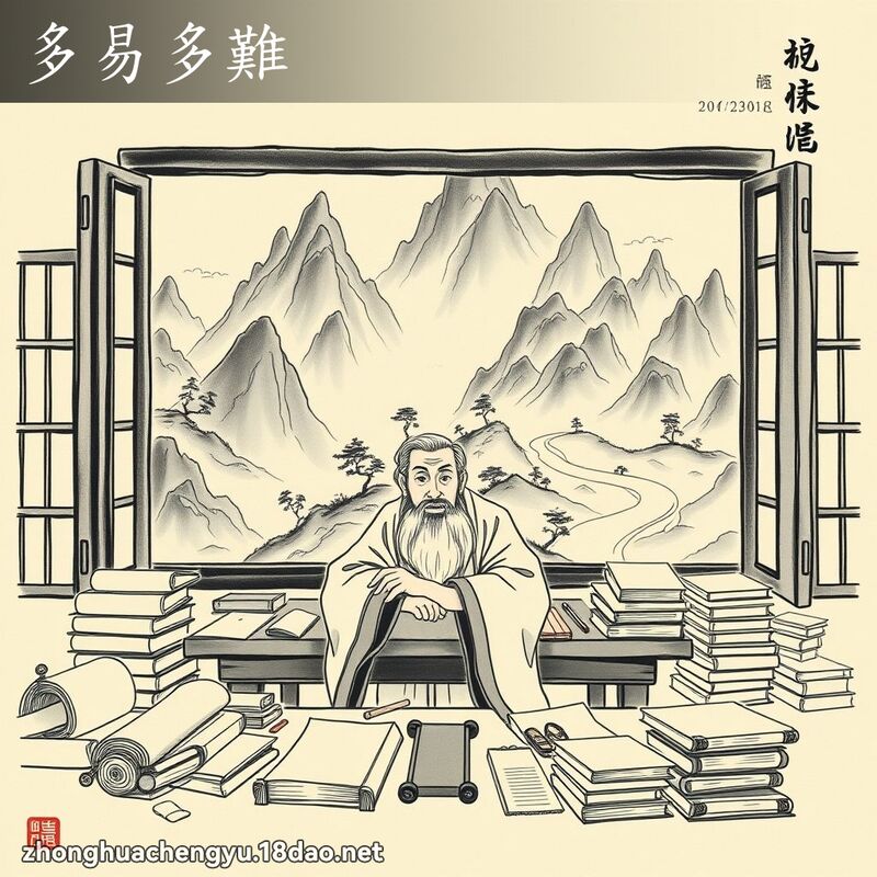 多易多難 配图