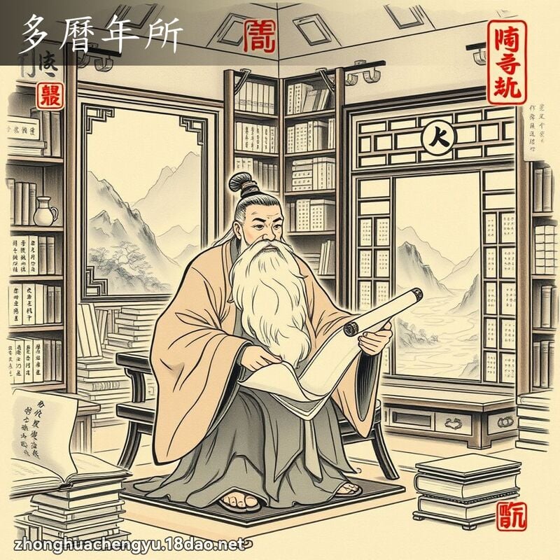 多曆年所 配图