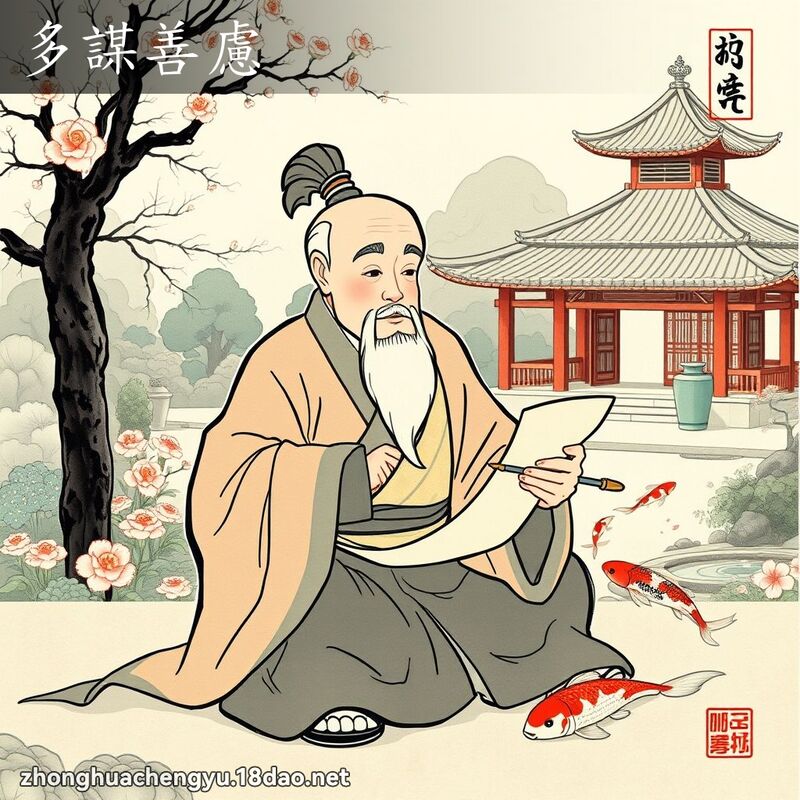 多謀善慮 配图