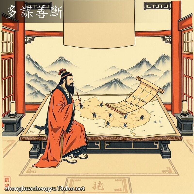 多謀善斷 配图