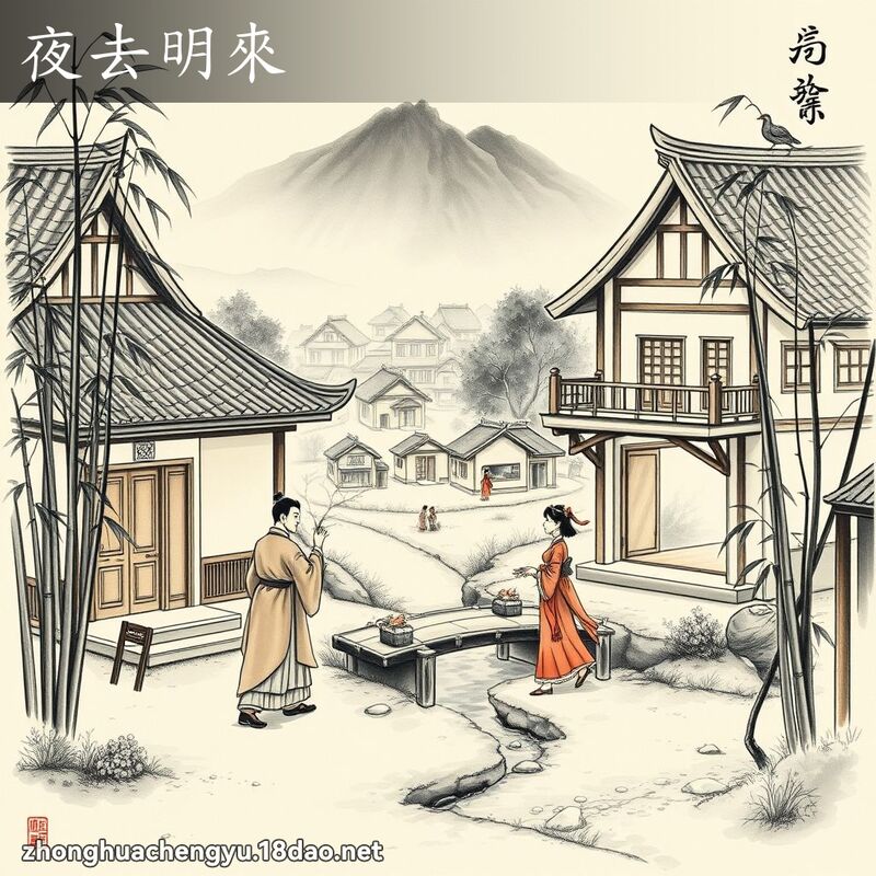 夜去明來 配图
