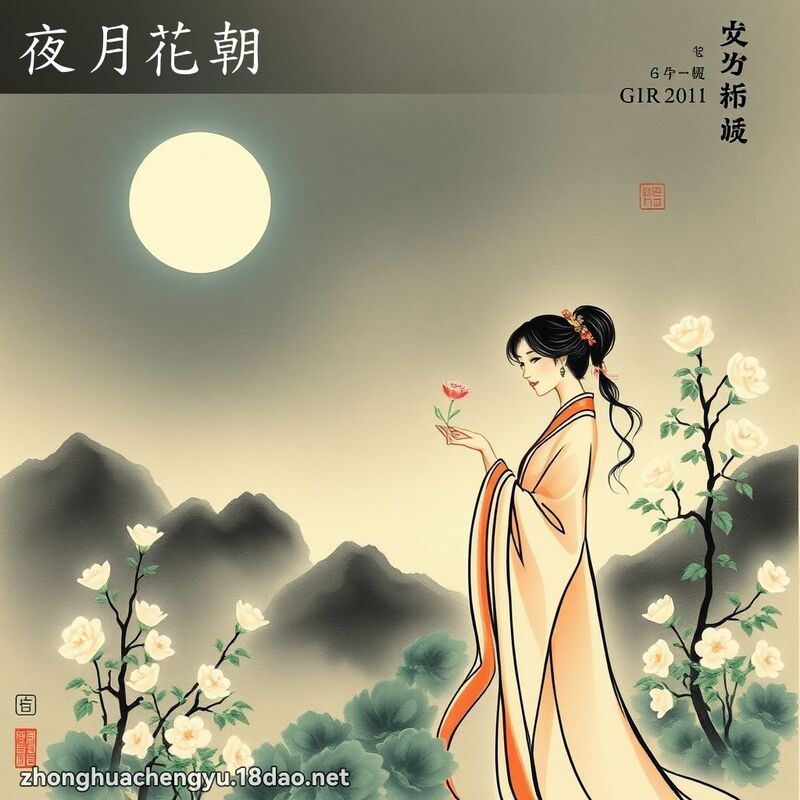夜月花朝 配图