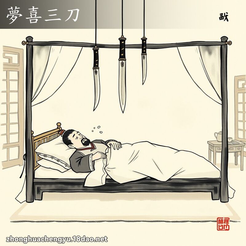 夢喜三刀 配图