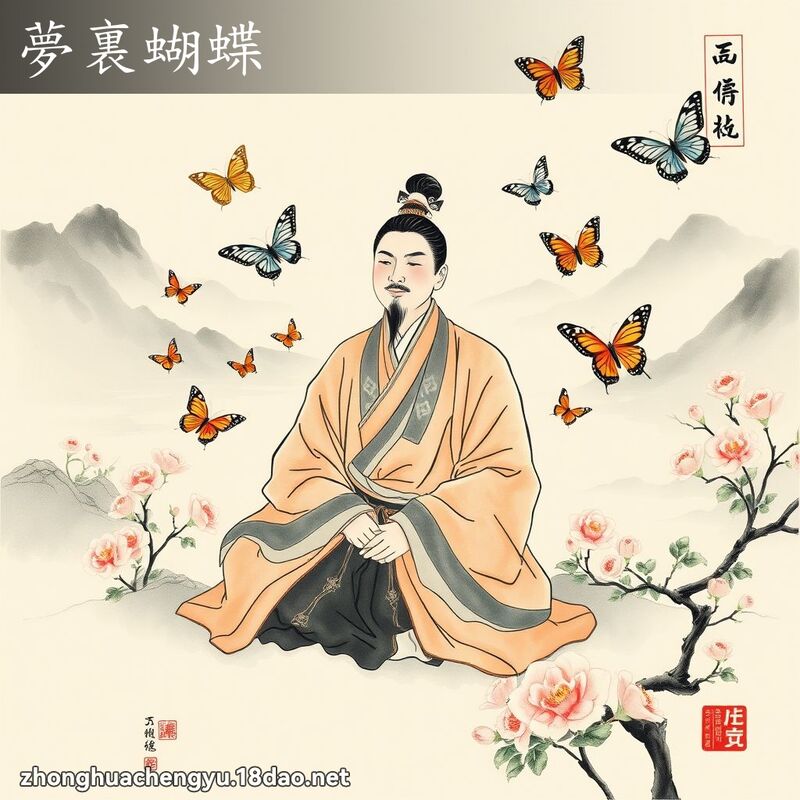 夢裏蝴蝶 配图