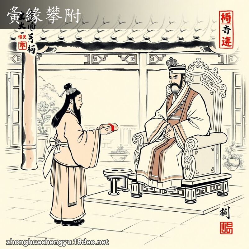夤緣攀附 配图