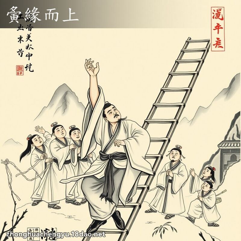 夤緣而上 配图
