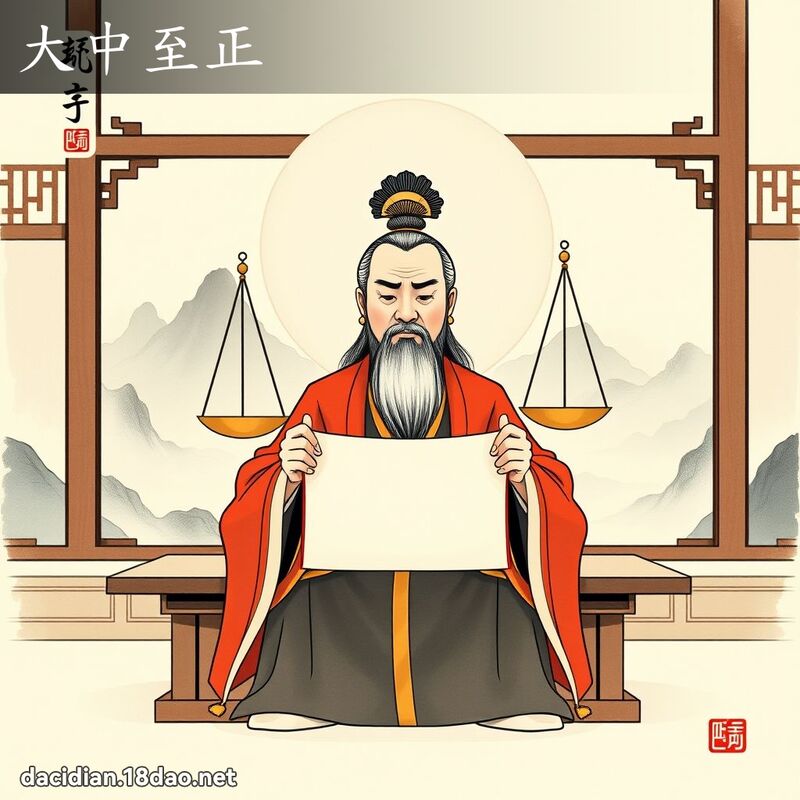 大中至正 - 中華成語配圖