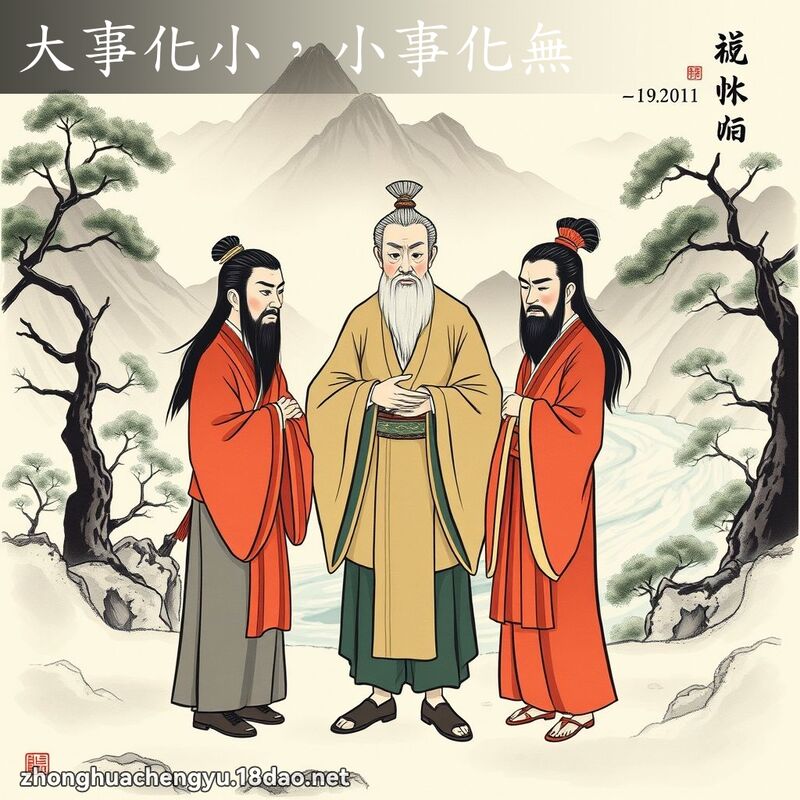 大事化小,小事化無 配图