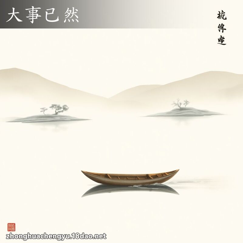 大事已然 配图