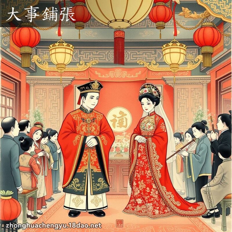大事鋪張 配图
