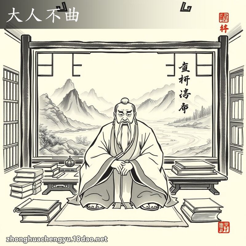 大人不曲 配图