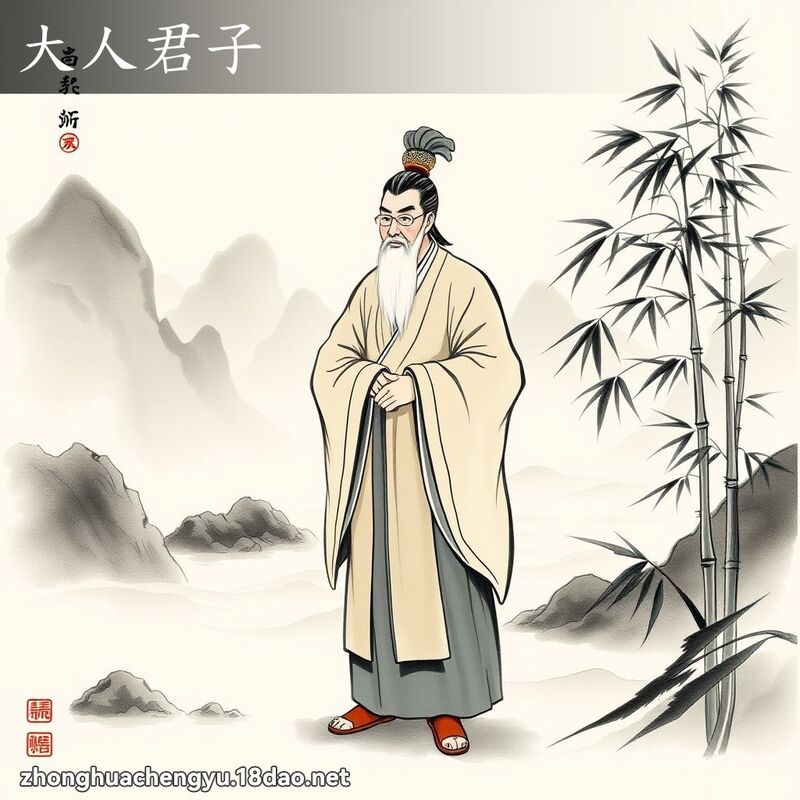 大人君子 配图
