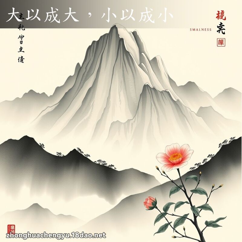 大以成大,小以成小 配图