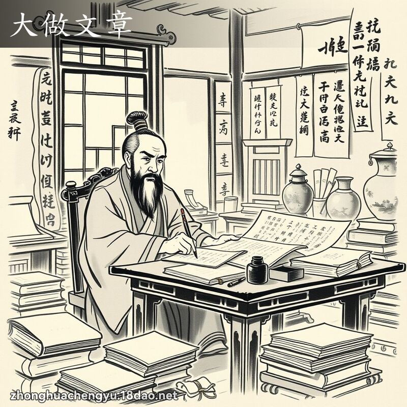 大做文章 配图