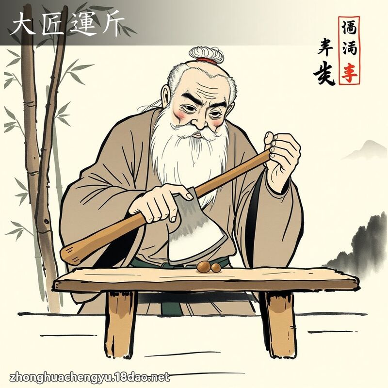 大匠運斤 配图