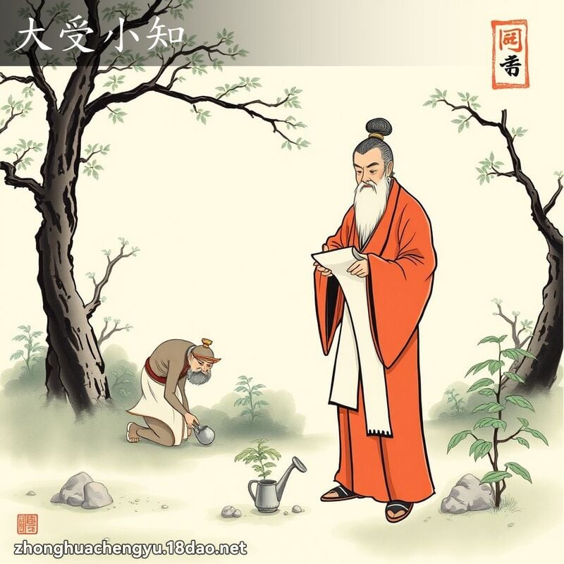 大受小知 配图