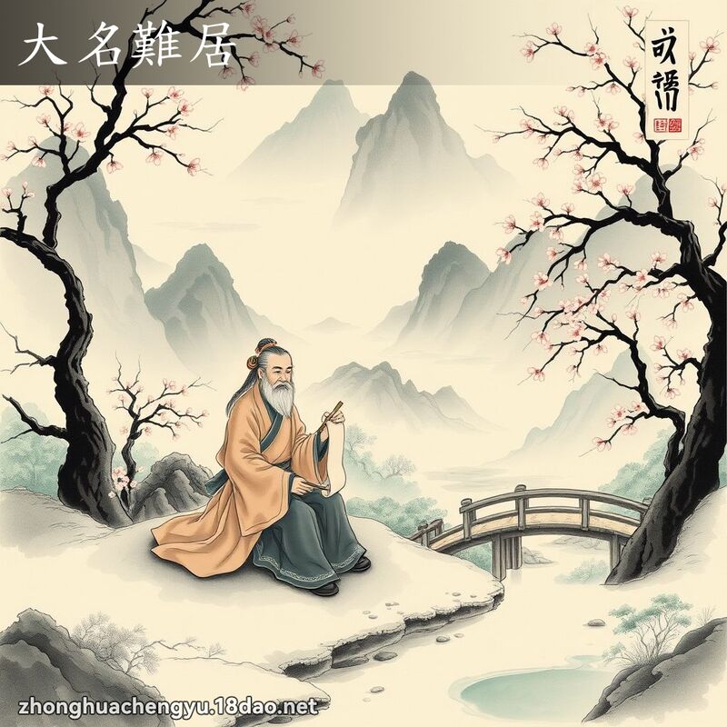 大名難居 配图