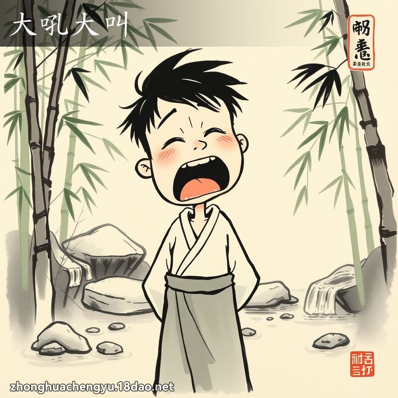 大吼大叫 配图