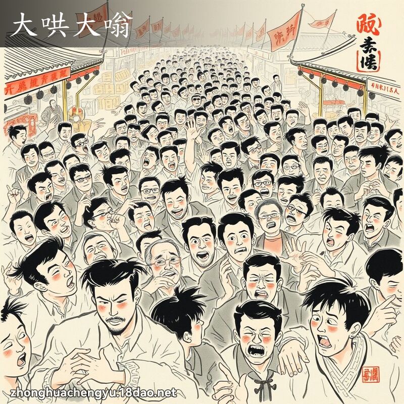 大哄大嗡 配图