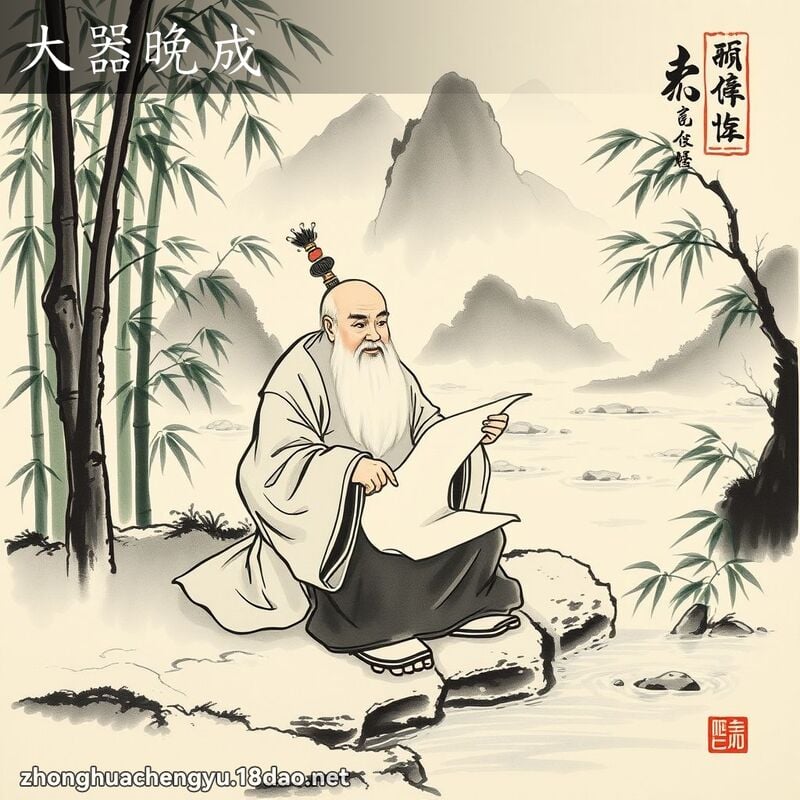 大器晚成 配图