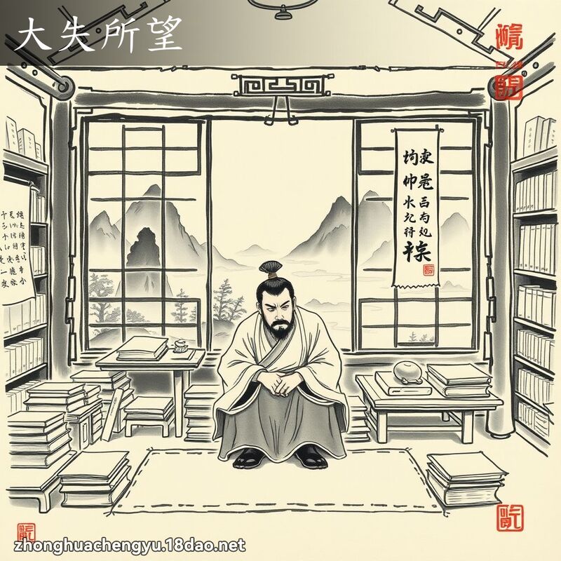 大失所望 配图