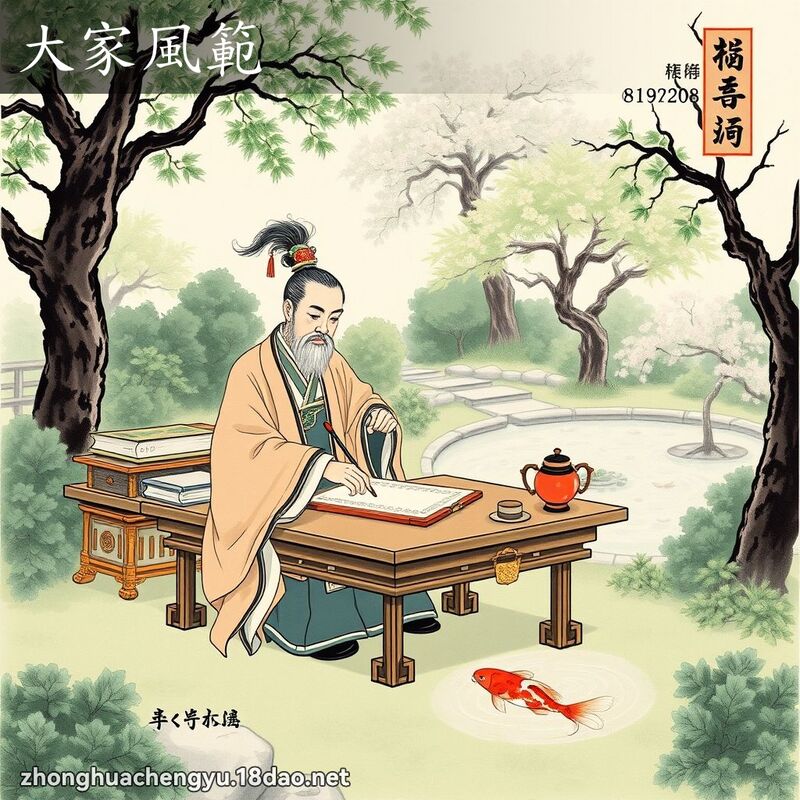 大家風範 配图