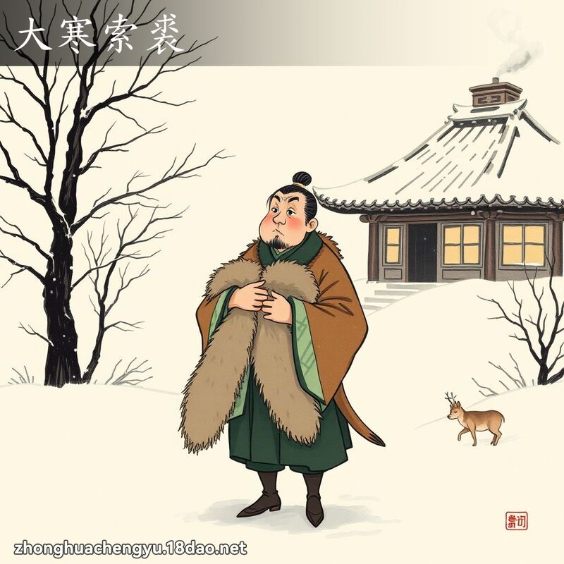 大寒索裘 配图