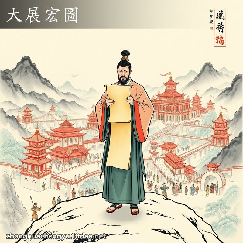 大展宏圖 配图