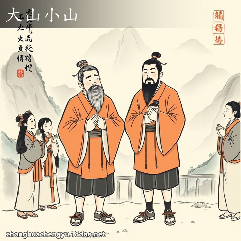 大山小山 配图