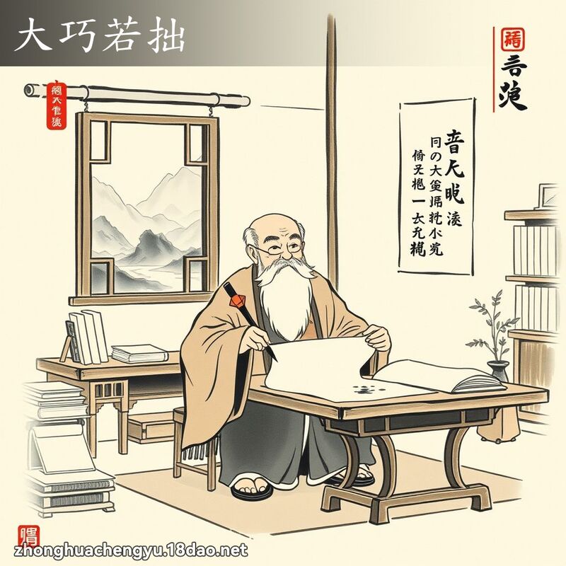 大巧若拙 配图